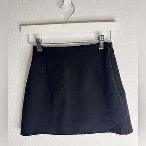 The A&F Black Mini Skort, Size XXS